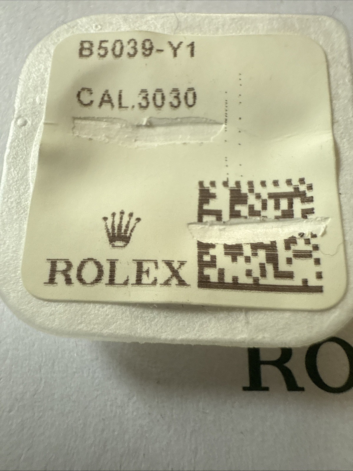 GENUINE Authentic Rolex 3035 5039 Yoke For Sliding Pinion New Sealed