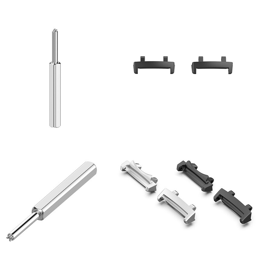 Strap Connector Head Grain Metal Adapter Accessories for HUAMI Amazfit T-REX3