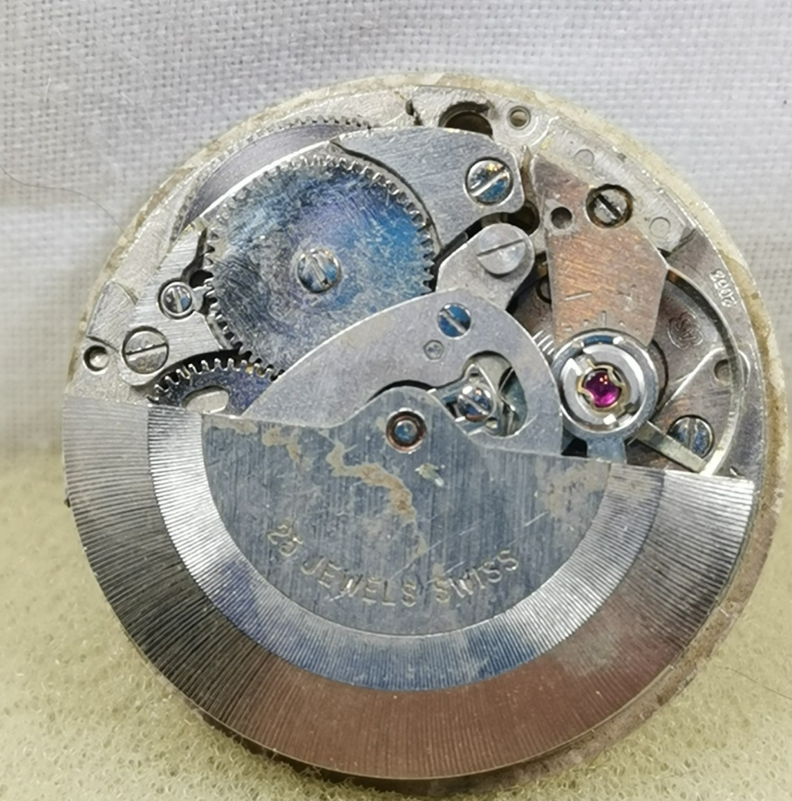 Montine Automatic 25J Cal. AS 2063 Swiss Wristwatch Movement Repair/Parts
