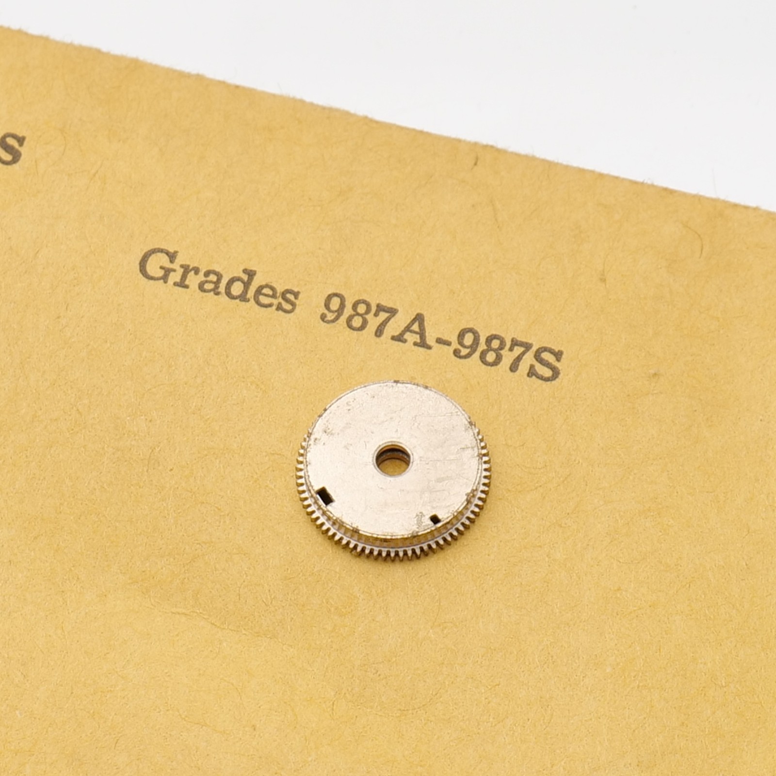 Hamilton 115202 Watch Barrel & Cap Part New Old Stock Fits 987A-987S (G18D13)