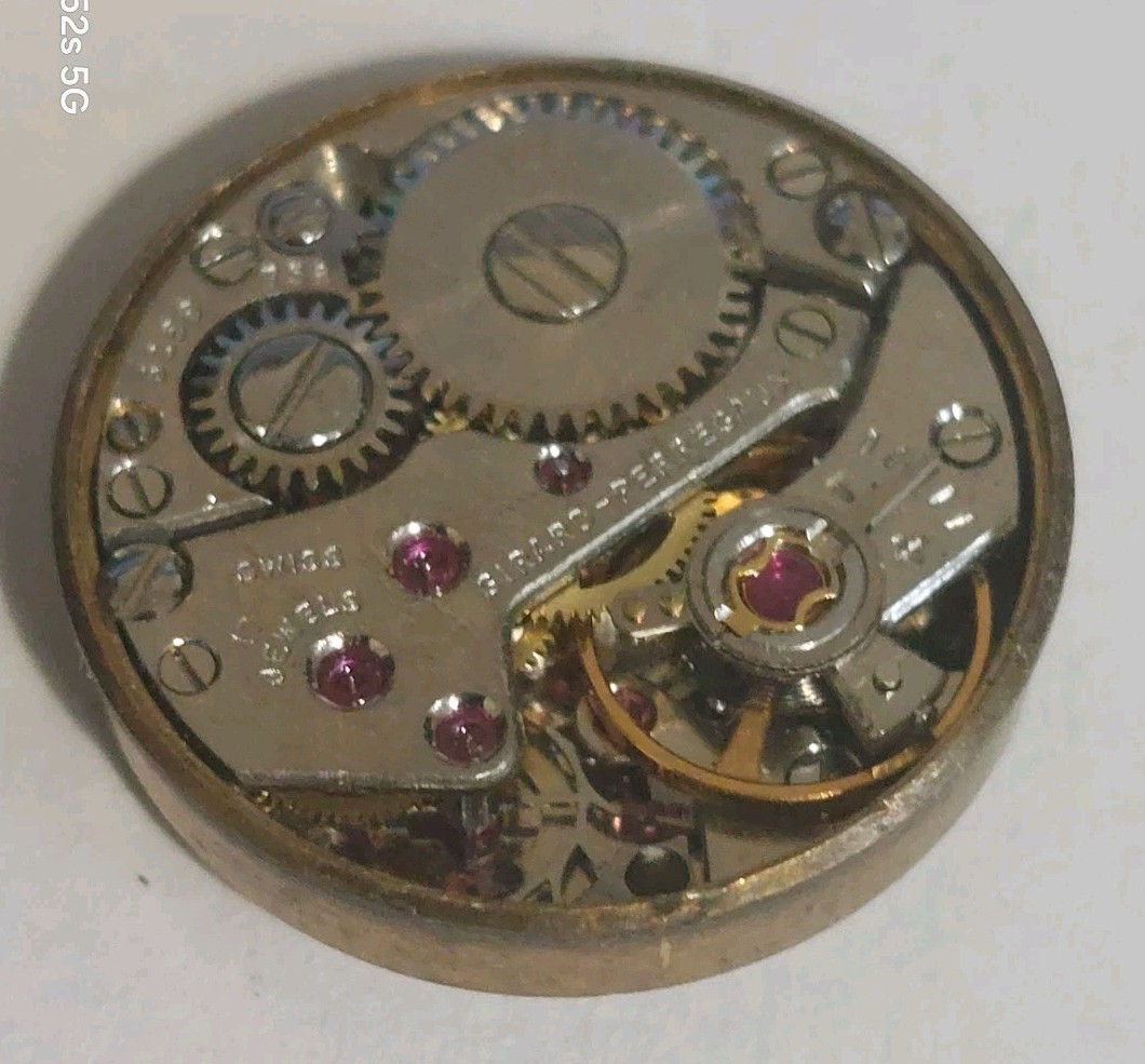 Vintage Girard Perregaux Ladies Mechanical Watch Movement (Balance Is Okay)
