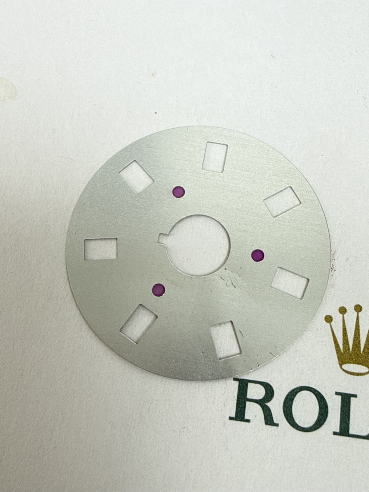 GENUINE Authentic Rolex 1555 8017 Day Disc Champagne Perfect Condition