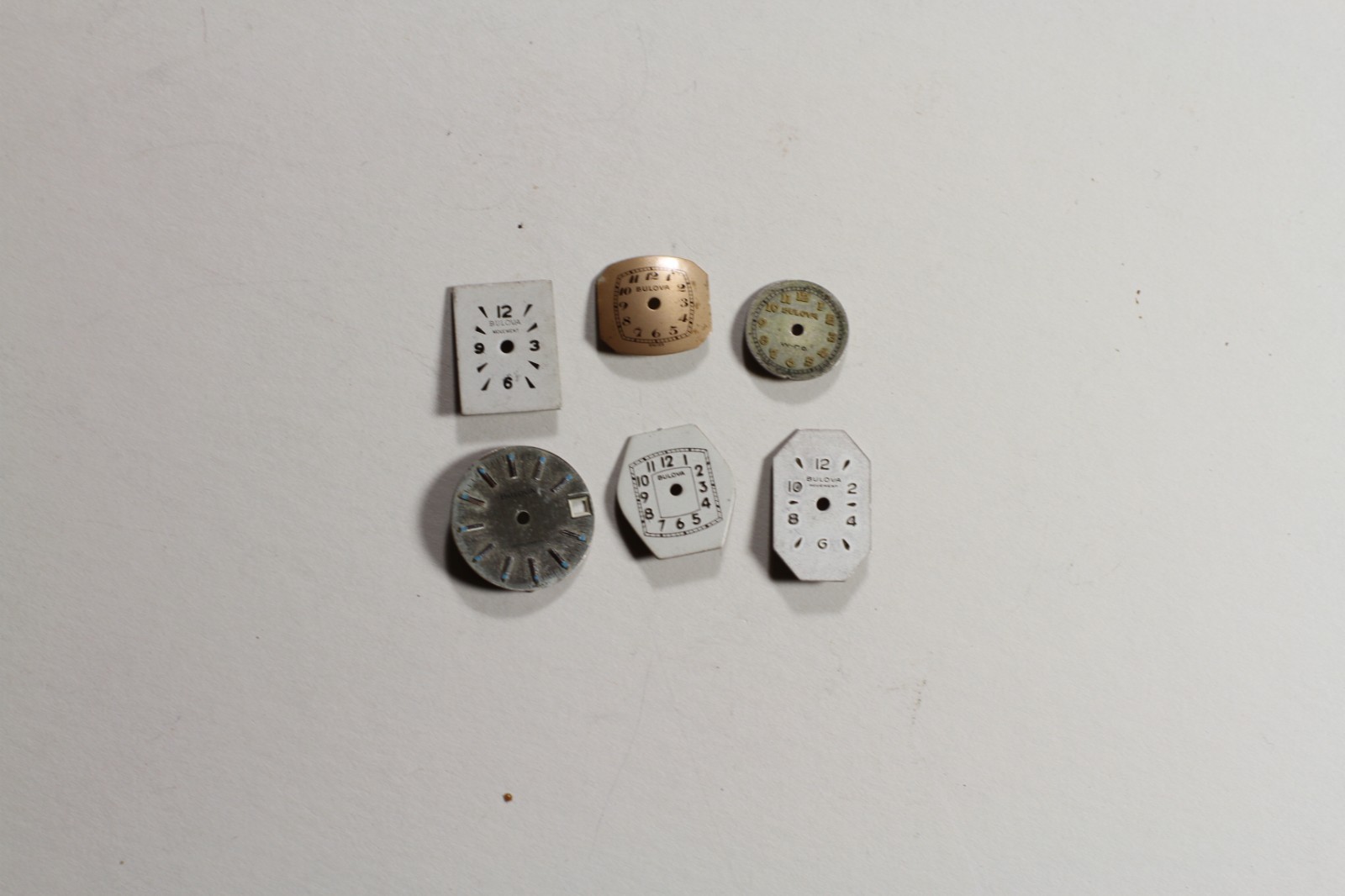 Vintage Dials Watch Faces set6 pc. Steam Punk Altered Art