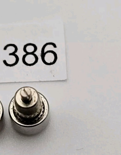 1x NOS Zenith EL PRIMER A386 Chronograph Pusher Button Buttons%3 Cal. 3019 Rare