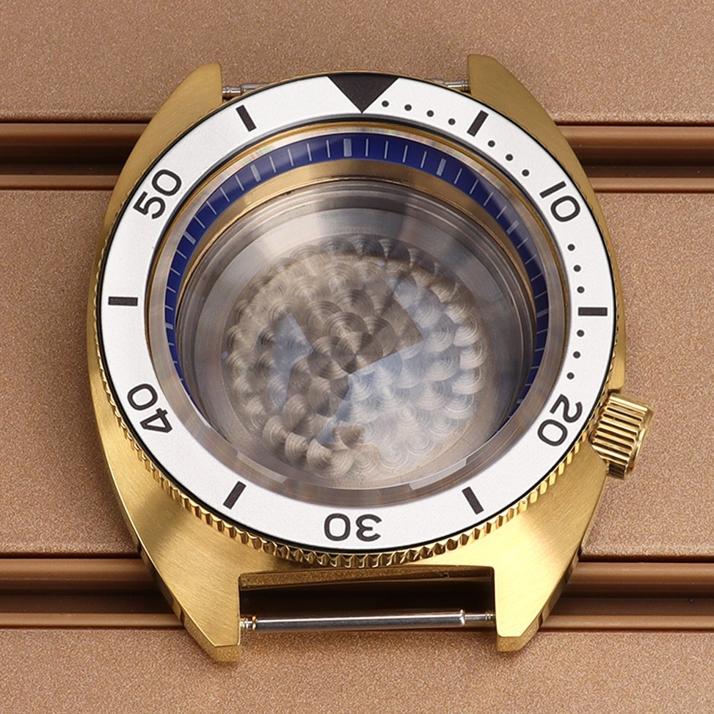 FEIYASHI Sapphire 41mm Watch Case Rotating Bezel turtle Mod For Seiko NH35 NH36