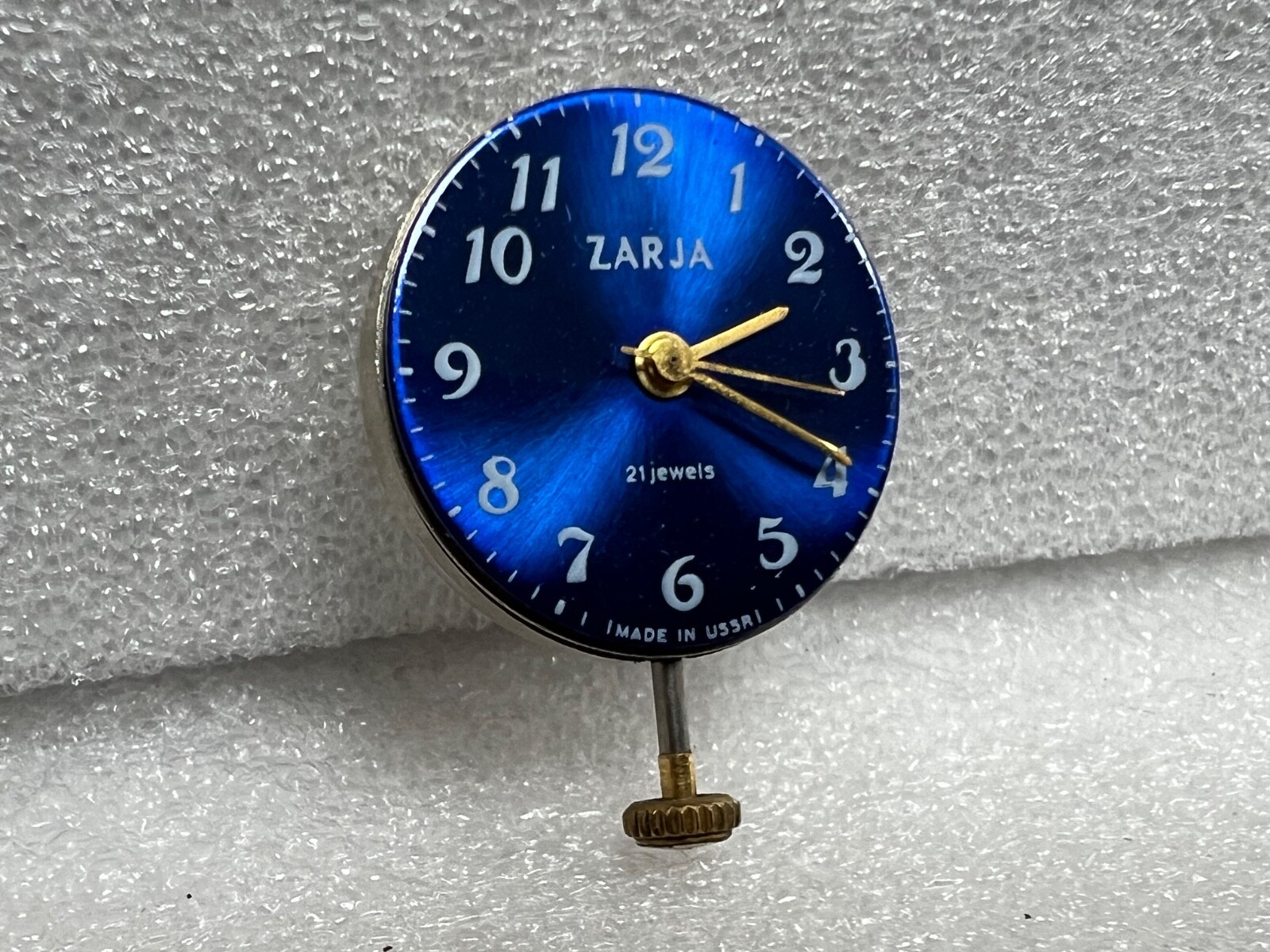 Watch movement USSR ZARJA Cal.2009b plus Dial. Working , for parts