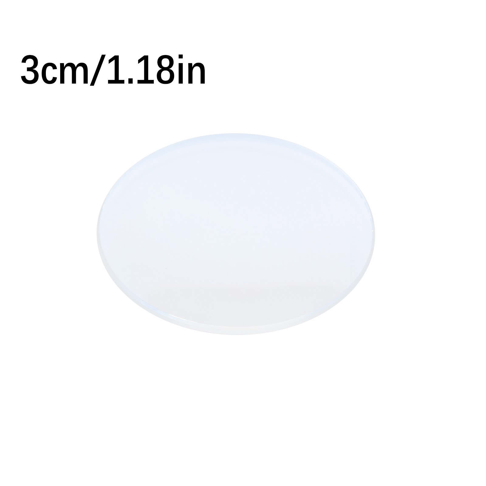 1PC 30mm Diameter 1.2mm Edge Thickness Watch Dial Glass Double Dome Tool
