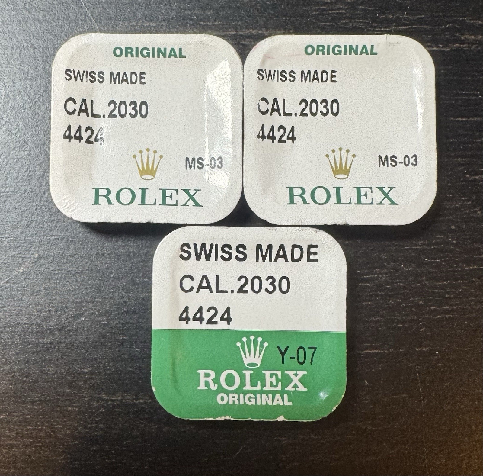 Rolex Cal. 2030 Part 4424 Great Wheel