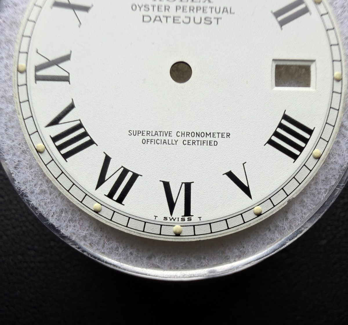 OEM Vintage Rolex DateJust 1603 36mm Buckley Dial Roman Numeral
