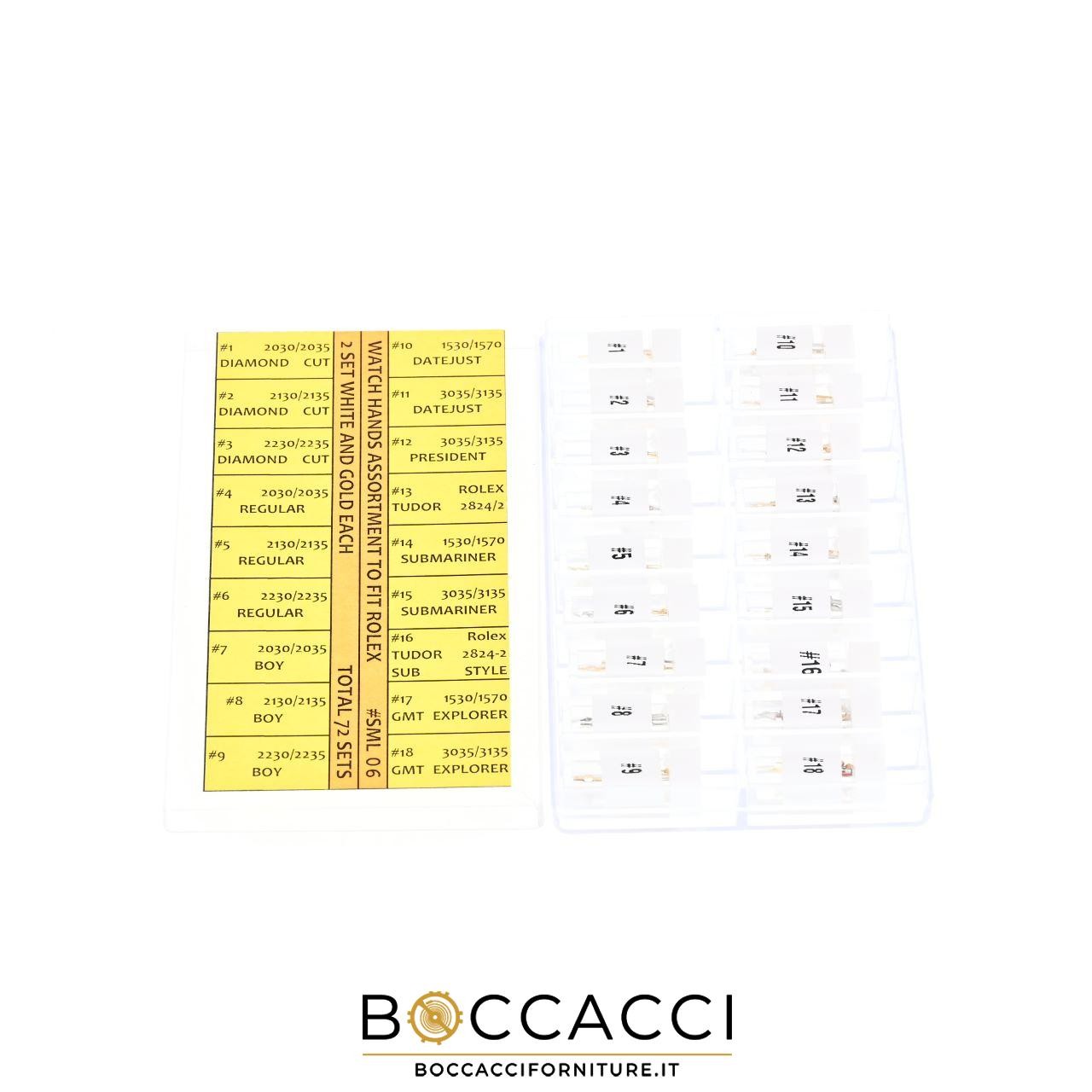 GENERIC Assortimento 72 Set Sfere Acciaio e Oro per Rolex, Vari Calibri/Model…
