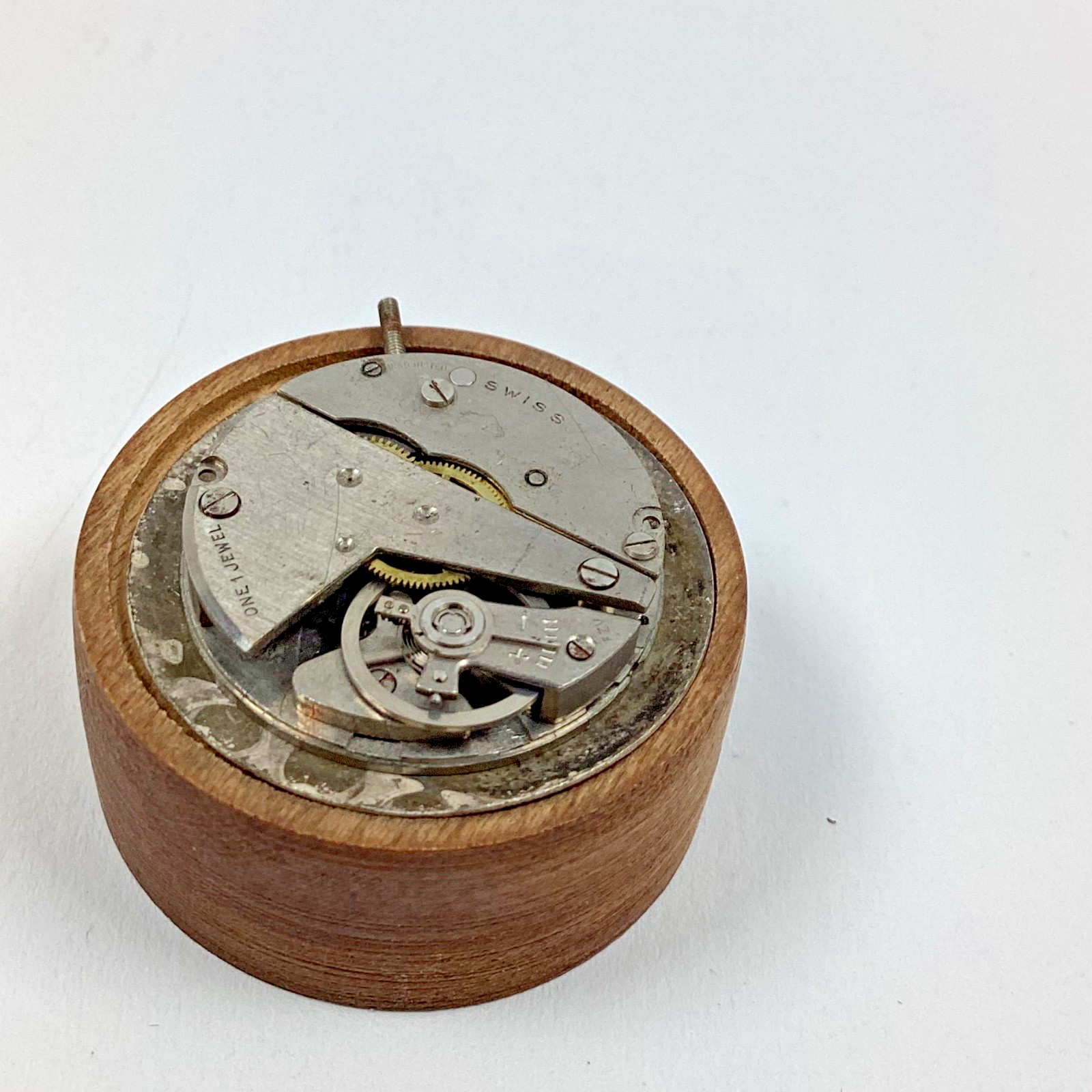Lot Carlisle Henriline Watch Co Ebosa EB1553 Swiss 1 Runs Spare Part Repair READ