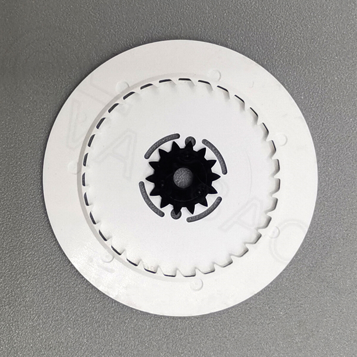 Blue/Green Lume White Date Disk Wheel Week Wheel for Movement NH36 Date@3/3.8