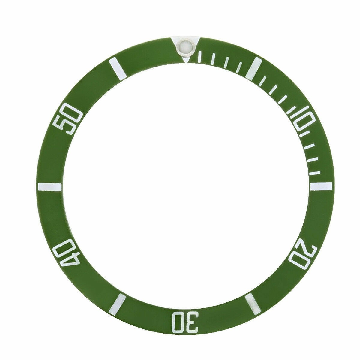 Submariner Anniversary Insert For Rolex 16610, 16610LV, 16800LV Green