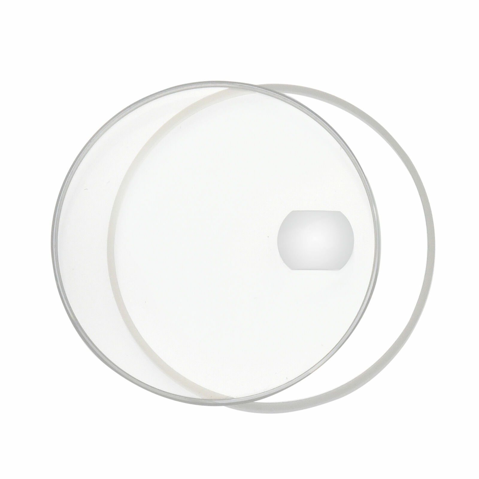 SAPPHIRE CRYSTAL + NEW STEP GASKET FOR ROLEX SUBMARINER 116610, 116613, 116614