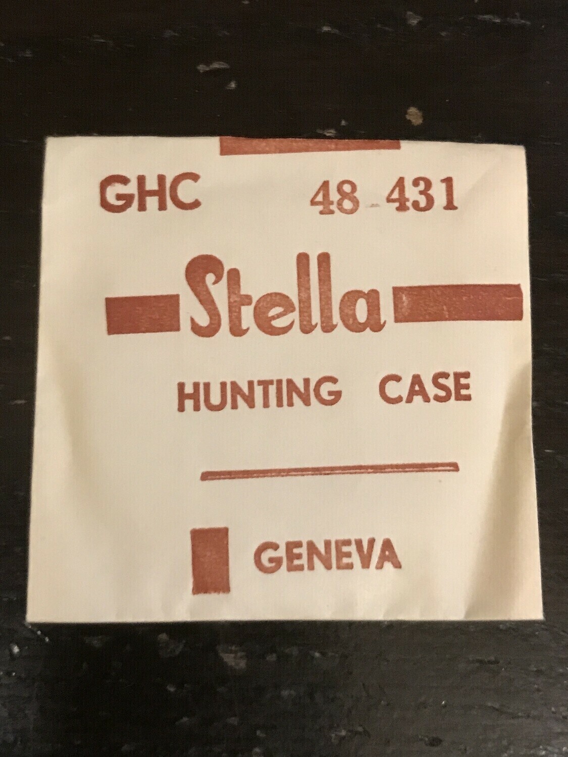 Stella GHC Hunting Case Crystal 43.1mm (size 48) – New