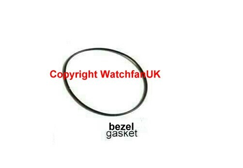 Bezel + Caseback Gasket Set For Seiko 7T62-0EB0 Flightmaster #394
