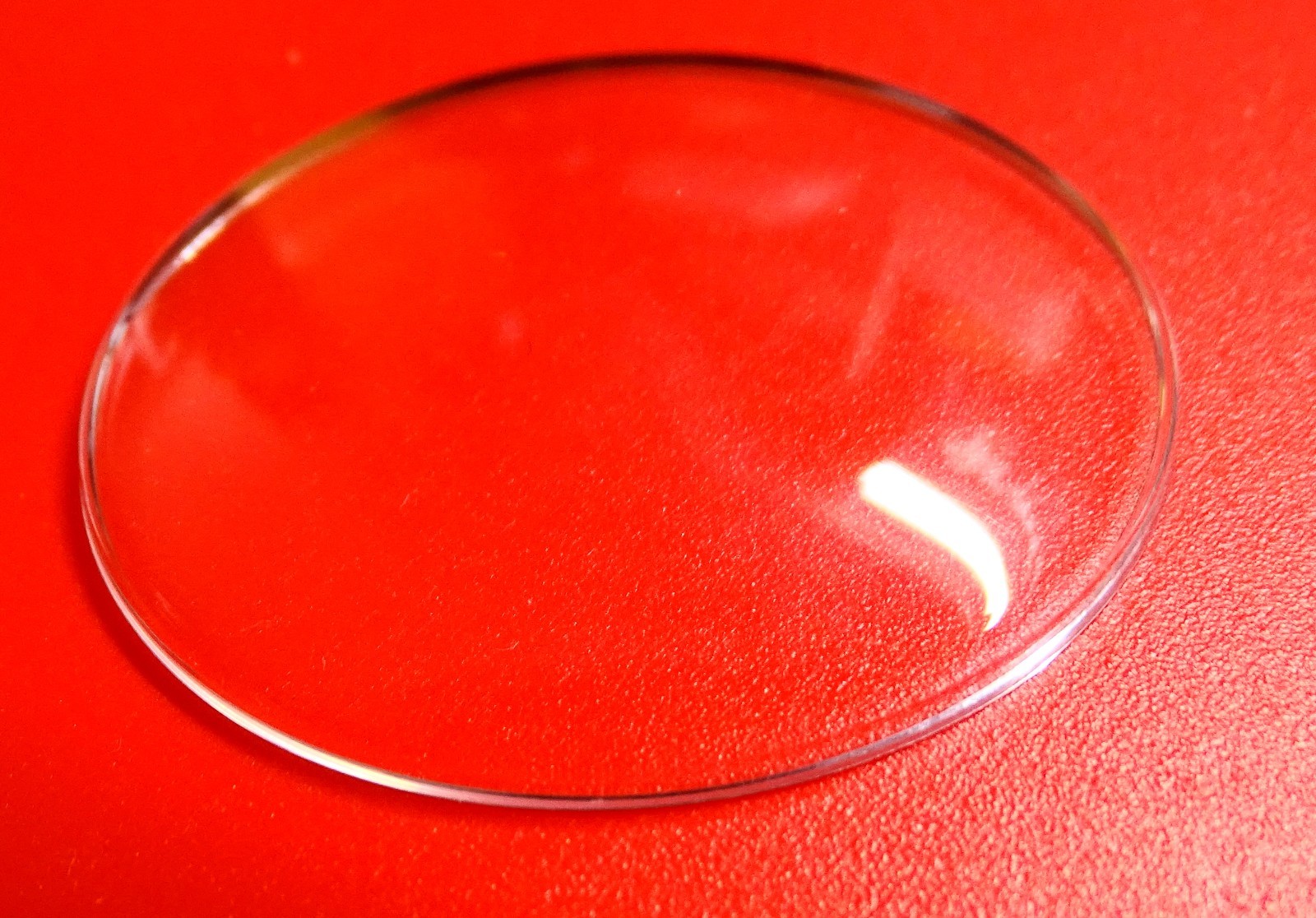 Glass Display Under Tension Ø 32.90 Mm Height 4.40 Mm Thickness 0.80 Mm