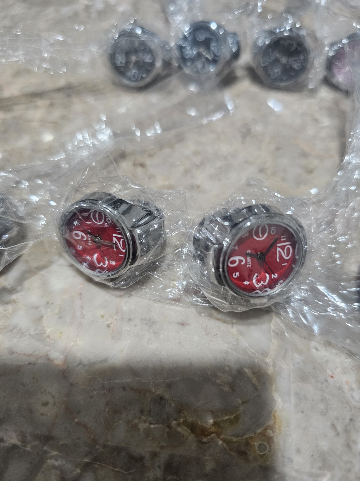 Custom Watch Rings Watch Ring Stretch Band, Multicolor Moving Style Design