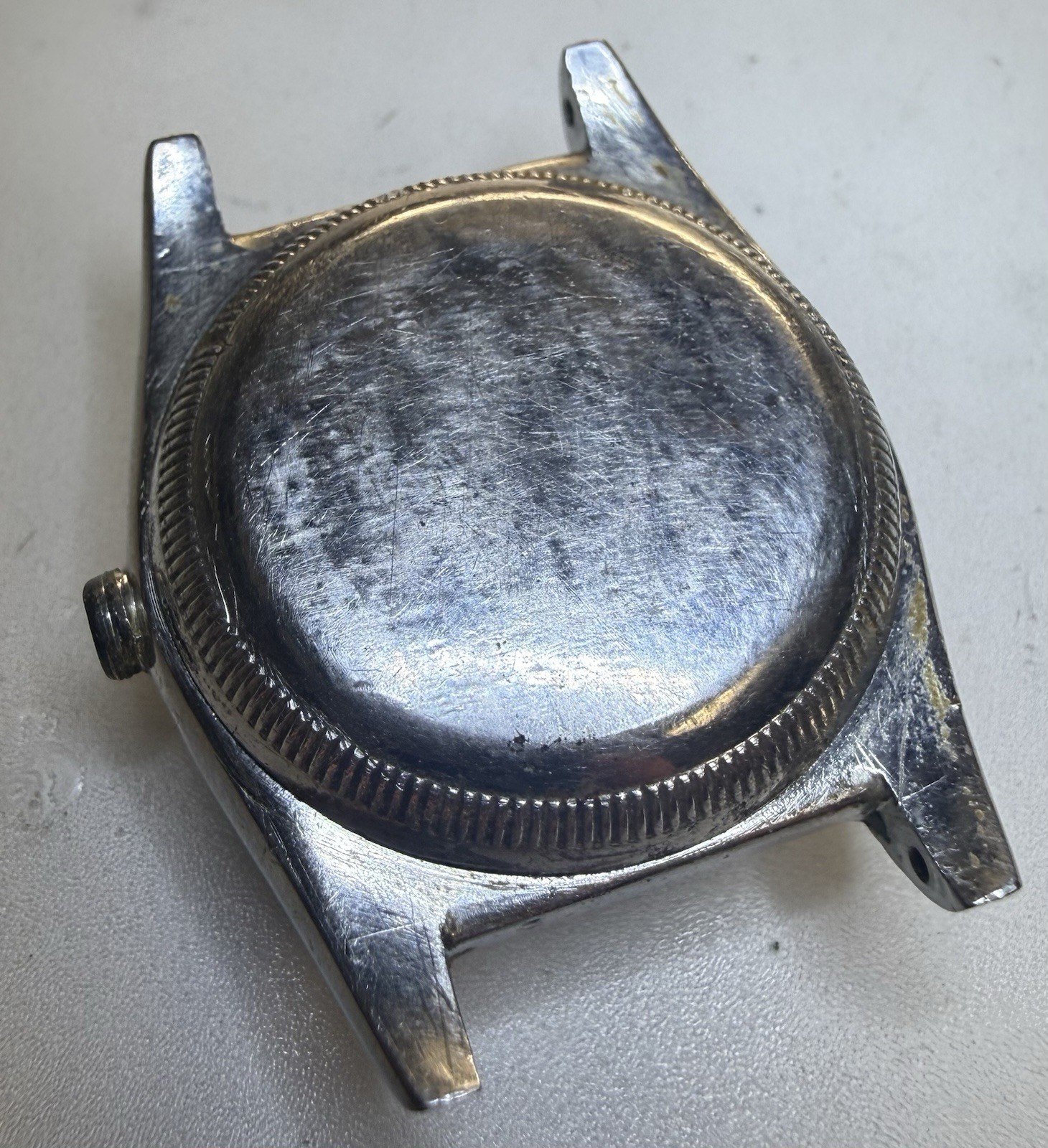 Vintage SS Rolex Bubble back 2940 Complete Case