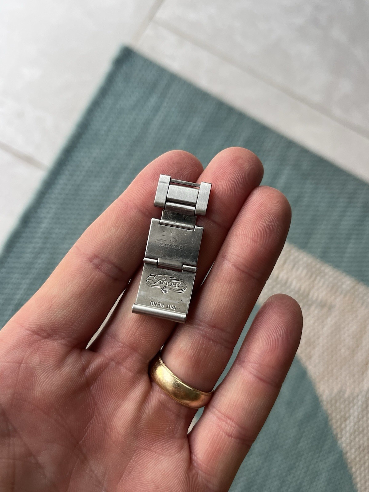 Genuine Rolex 9315 “Pat. Pending” Diver Extension For 1680 Red Sub