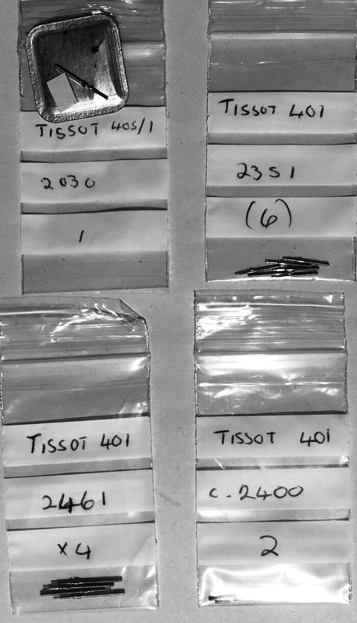 Tissot winding stems part no. 401 NOS see photos