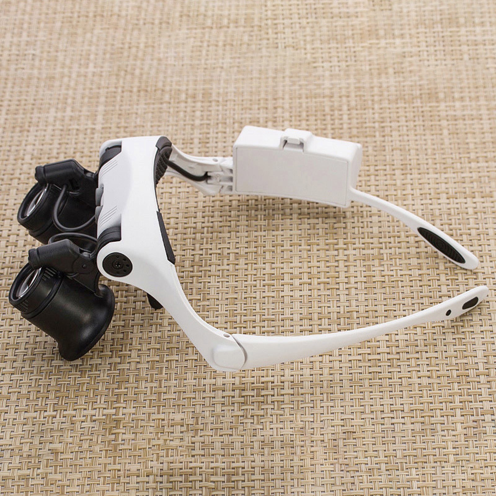 LED Head Magnifying With 10x 15x 20x 25x Lens Glass Jewelry Watch Repair Tool