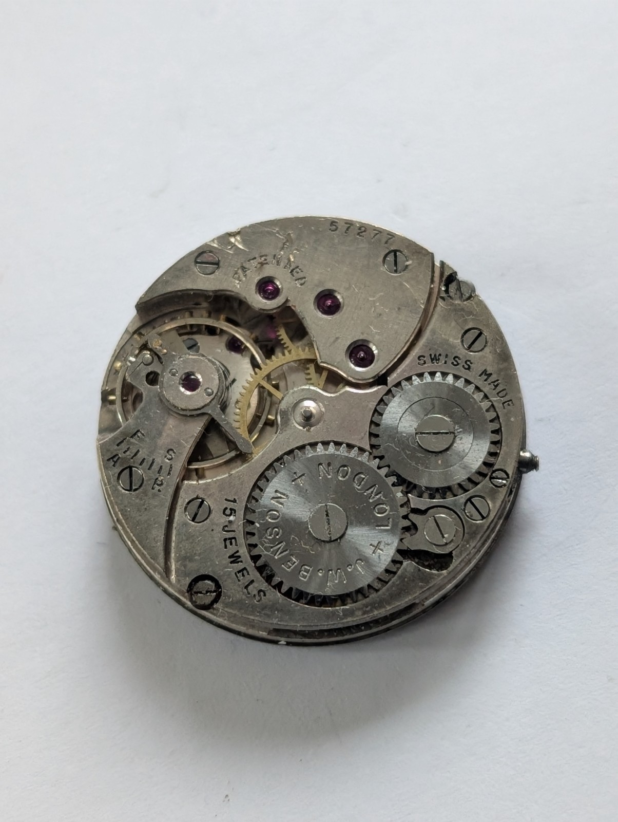 Vintage Cyma 574A Mechanical Watch Movement (Spares/Repairs)