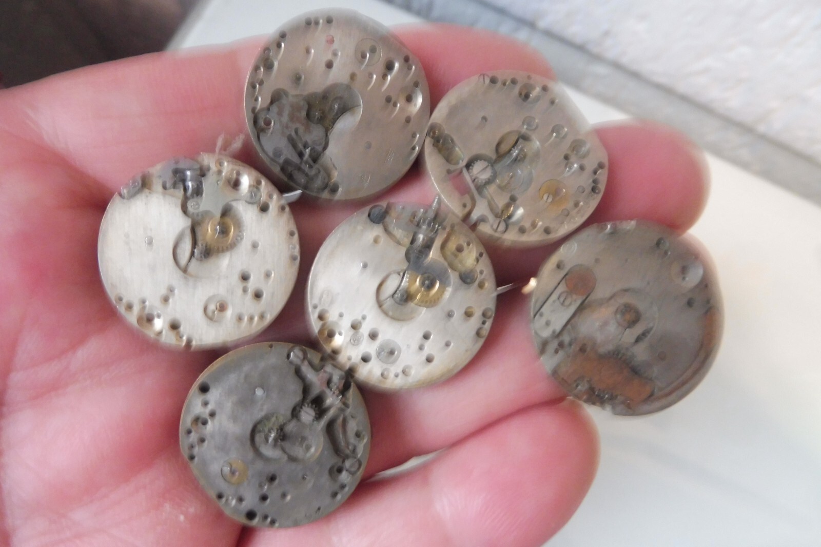 Uhr-Werke, 36 old mechanism watches for mechanic wristwatches, brands