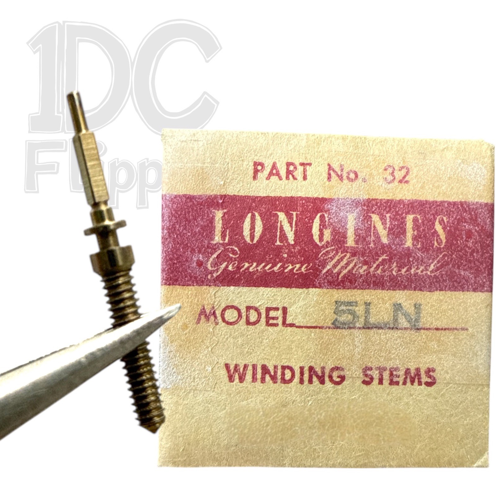 Longines 5LN Winding Stem BestFit 200/536F, 0.90, 9.3mm, Fits LON 5LNS Read!