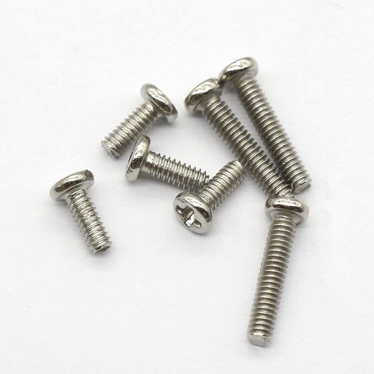 18 Different Sizes Silver Mini Steel Screws For Watch Back Case Or Eyeglasses