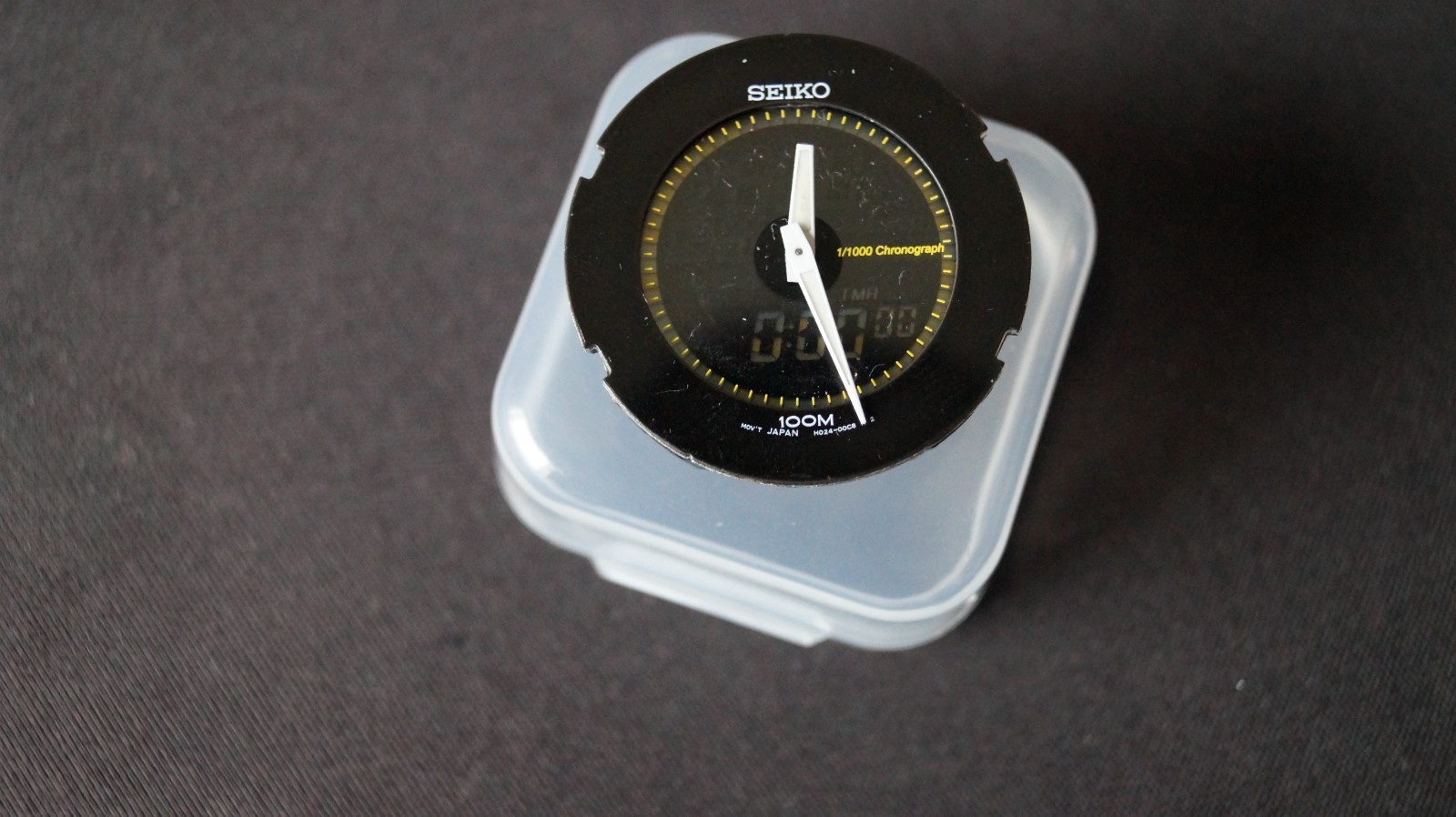 H024 vintage Seiko watch movement Analog Digital Sportura Ignition quartz