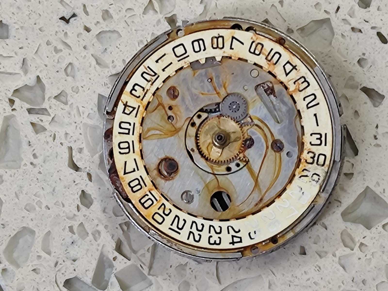 ESA 9162 Movement Not Working Part Fit Omega 1250/1260