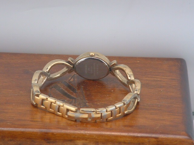 Pre-Owned Women’s Gold Color Armitron 75/3336GP Analog Dress Watch (For Parts)