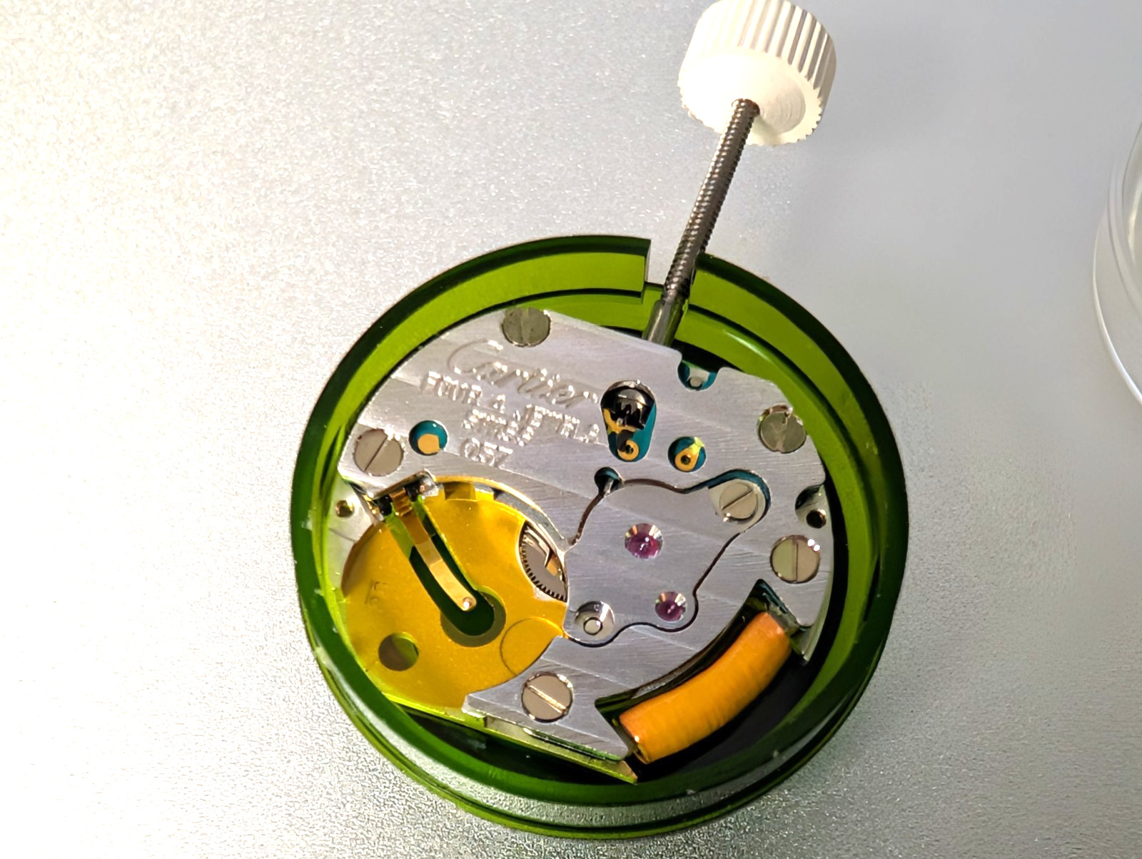 Cartier 057 Movement 0.57/.057 Movement New Quartz movement Four (4) Jewel Brand
