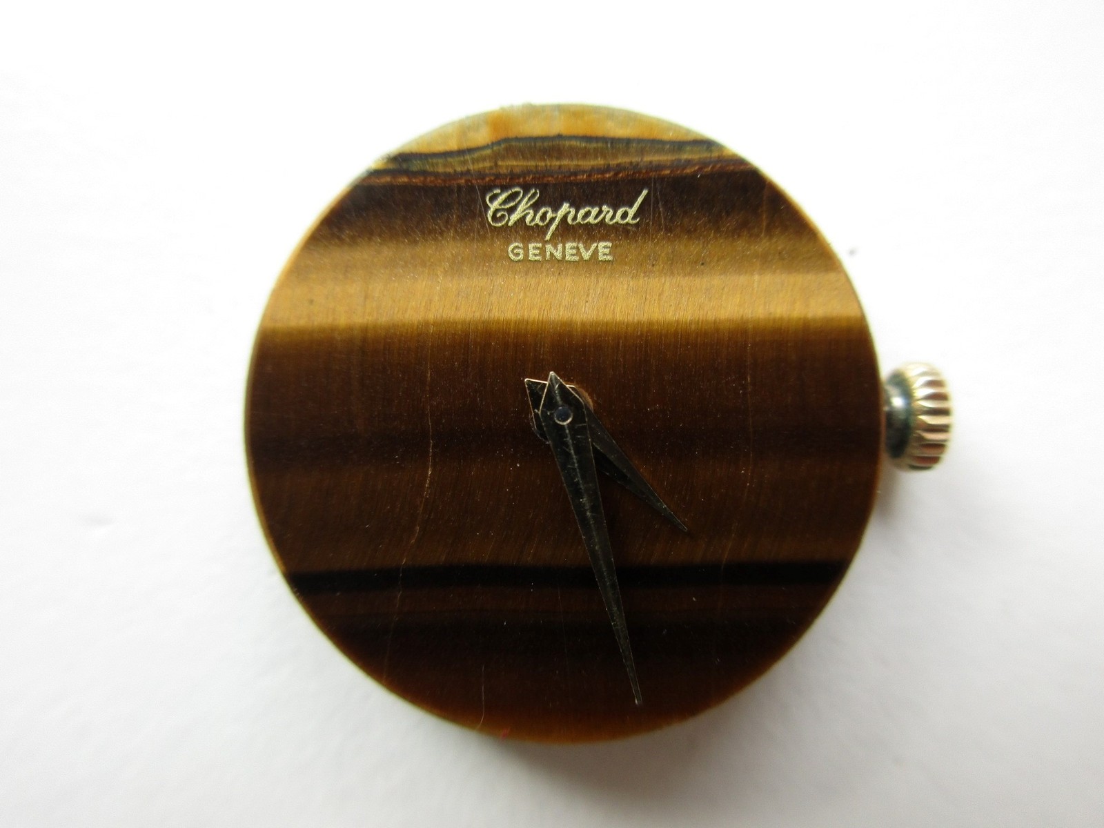 L.U.C. Chopard cal. 2512 Swiss watch movement Eye of Tiger dial – running