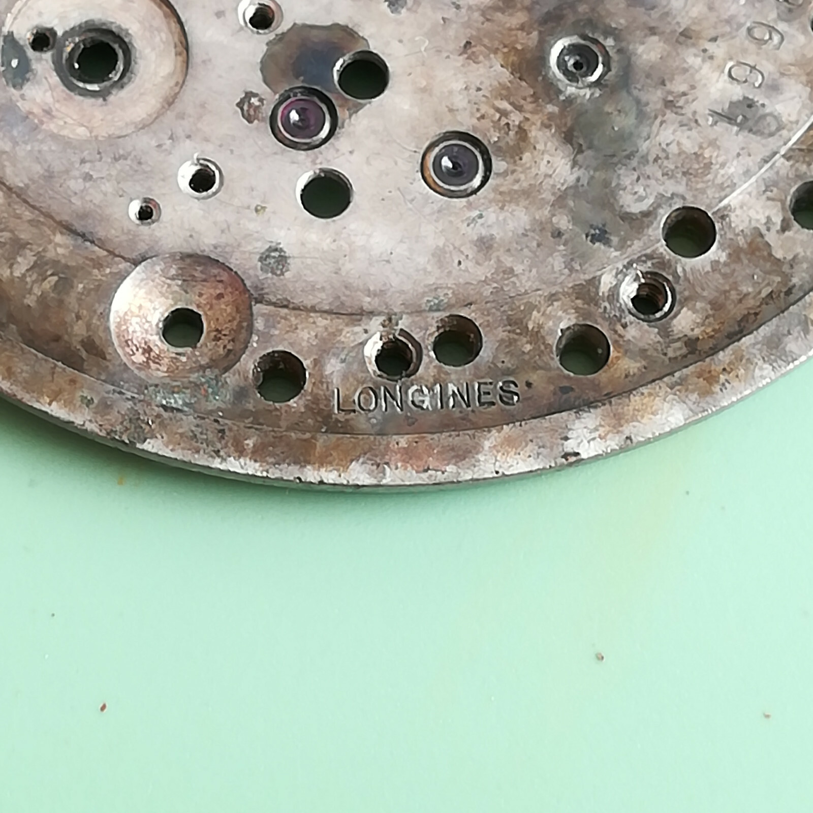 READ DESCRIPTION!! Longines 18.79 pocket watch movement parts
