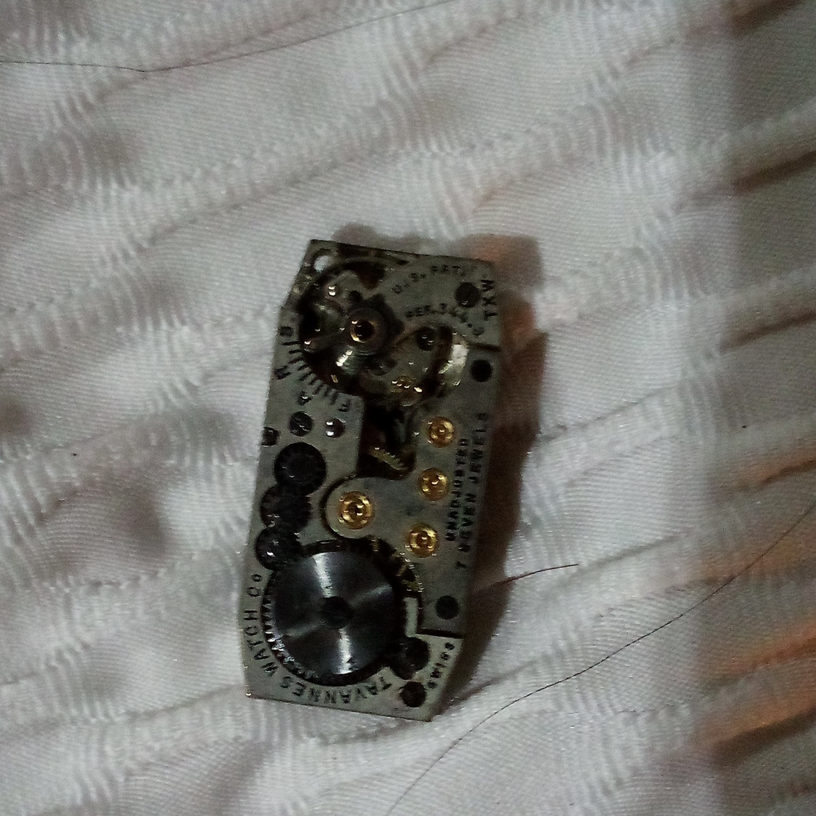 Tavannes Mechanical Manual Wind Watch Movement with Dial and Hands