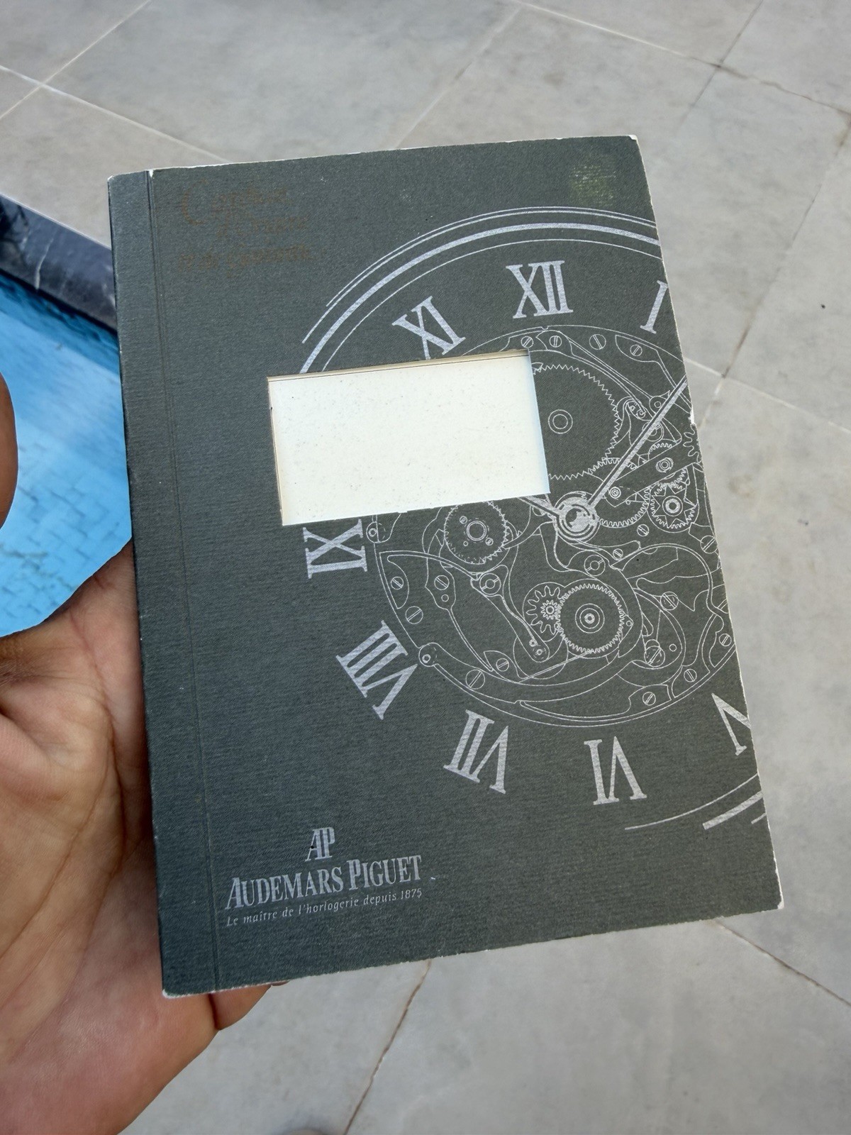 Audemars Piguet Full Blank Open Certiticate Royal Oak / offshore Papers Garanzia