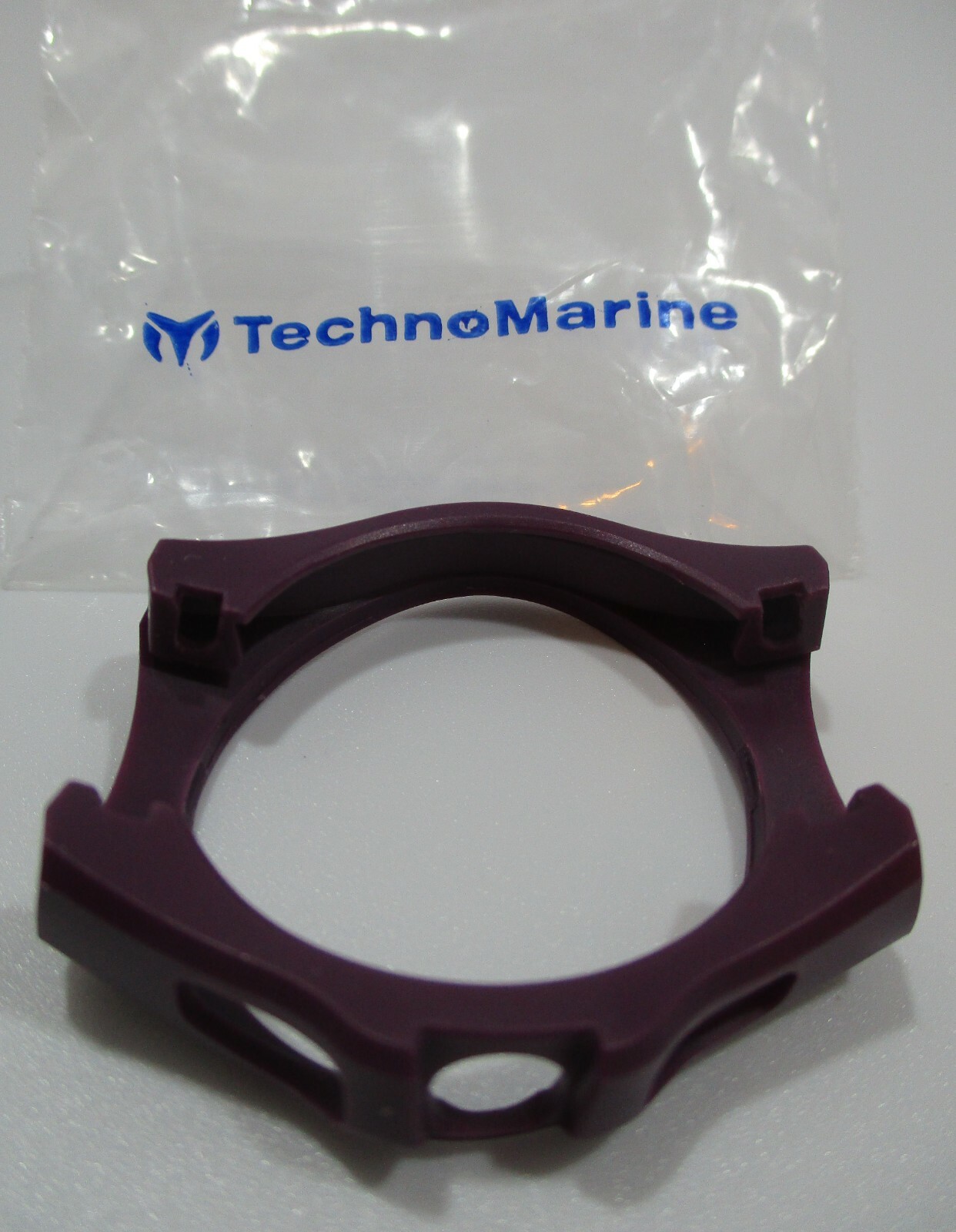 TechnoMarine Techno Marine Chronograph Watch Purple Silicone Case Shroud Cover