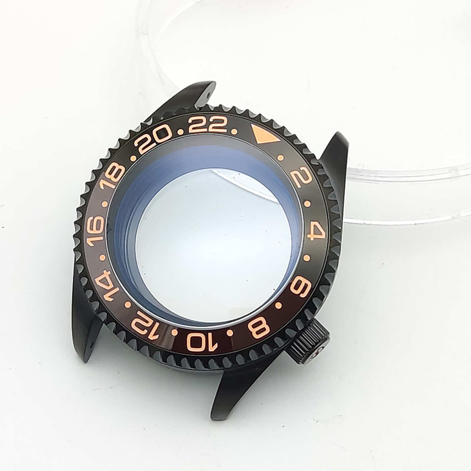 42MM Watch Case Modified SK007 Sapphire Glass Steel Case For NH35/NH36 Movement