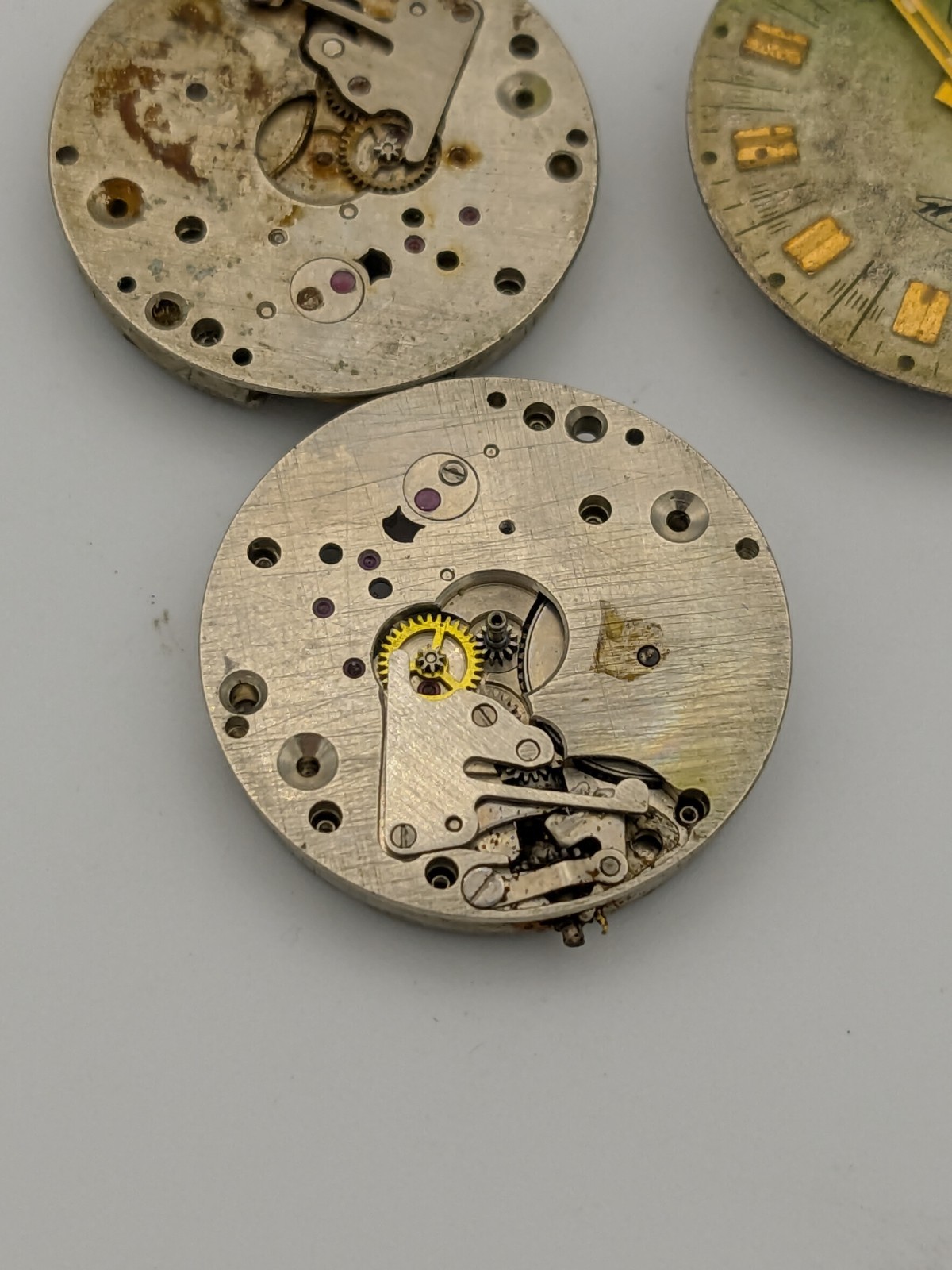 ZiM Pobeda 2602 Movement Soviet USSR For Parts Or Repairs