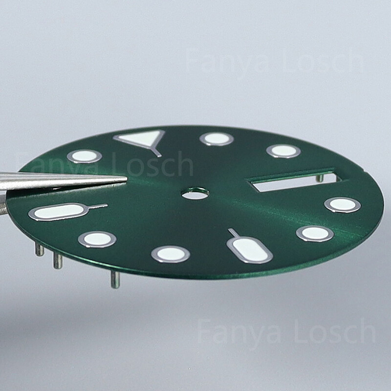 For Seiko nh36 nh36A Movement 3C Luminescence Day Date Dial For Seiko Skx013 Mod