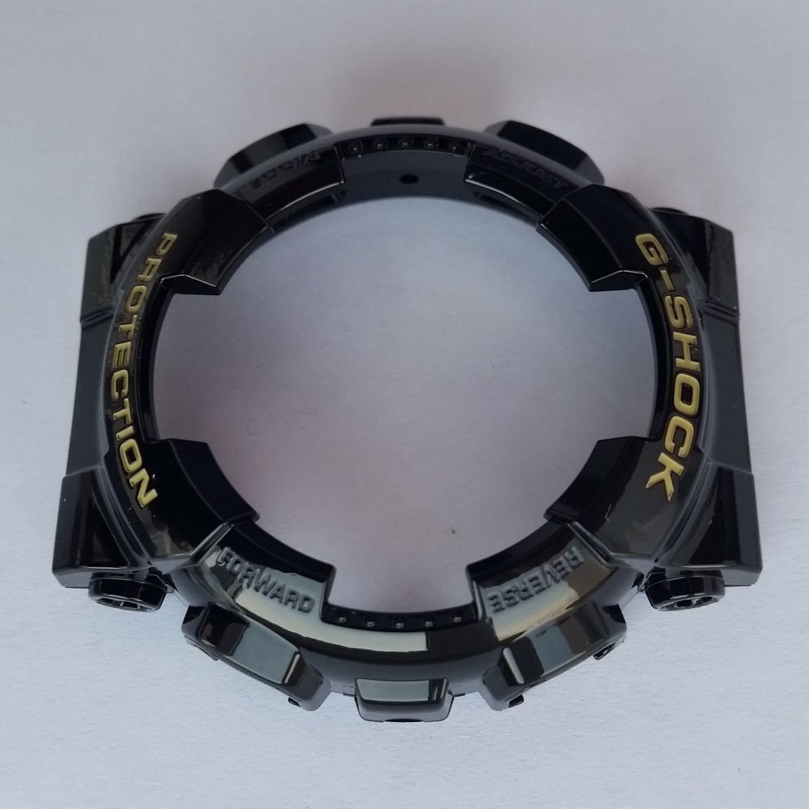 Casio Genuine Factory Replacement G Shock Bezel GA-110GB-1A Glossy Black