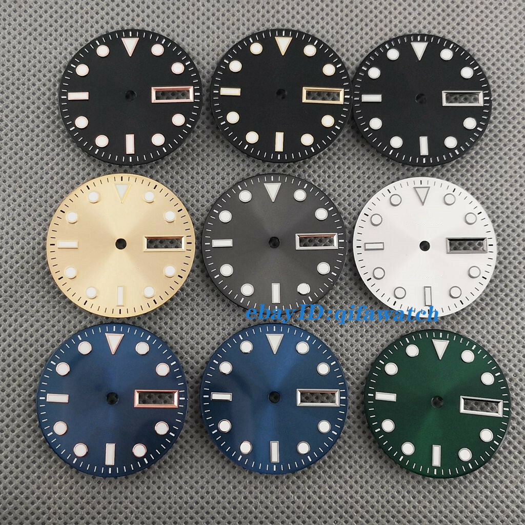 29mm Glossy dial Sterile Watch Dial Fit NH36 NH36A automatic movement