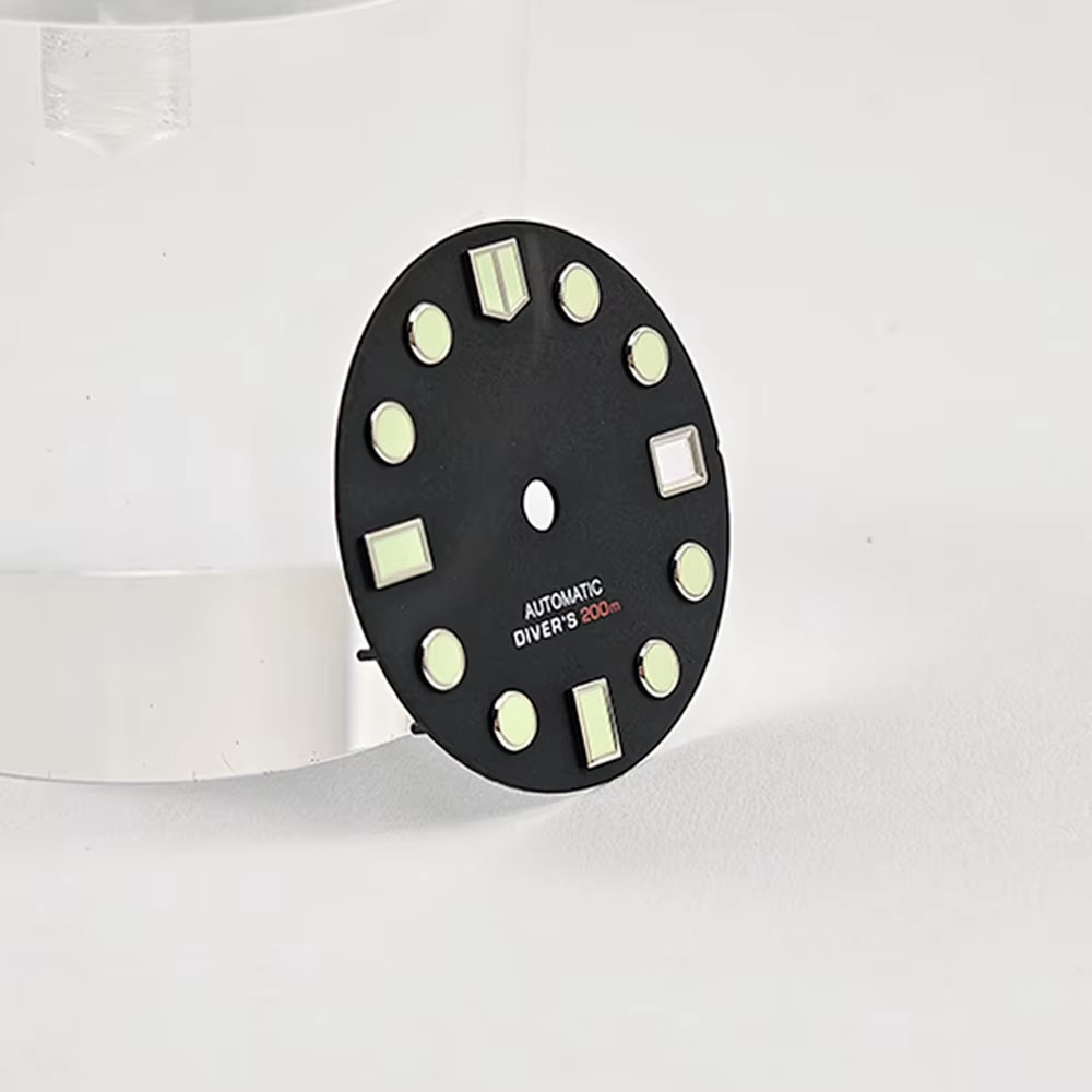 NH35 28.5Mm No Logo Sterile Sanding Watch Dial for NH35A NH36 Movement High Qual