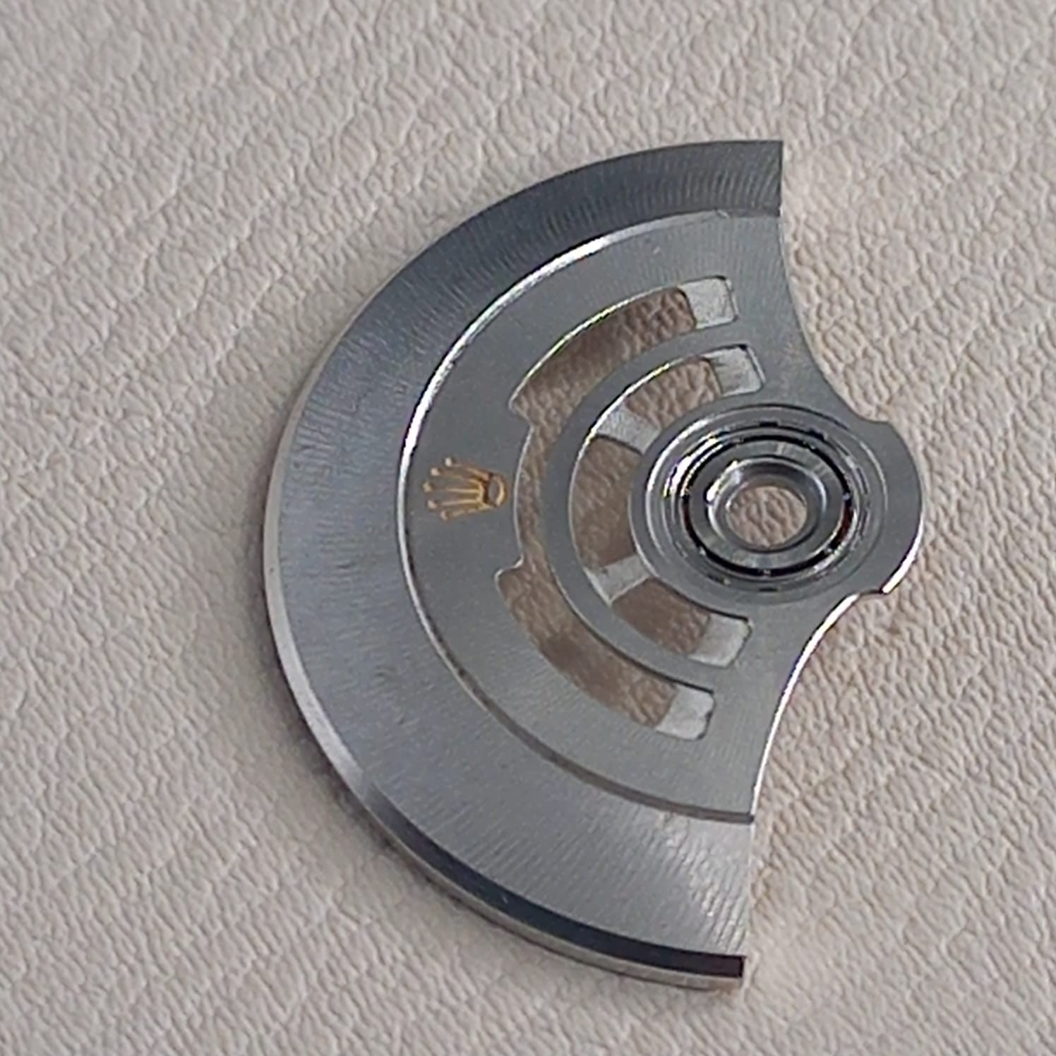ROLEX Rotor 3235/3255 570 Oscillating Weight Butterfly. Used Spare Part.