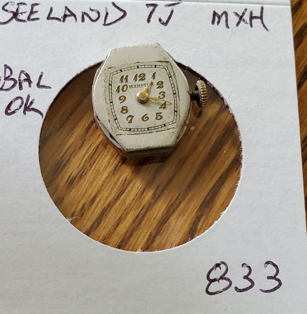 LADIES SEELAND 7J WATCH MOVEMENT #833