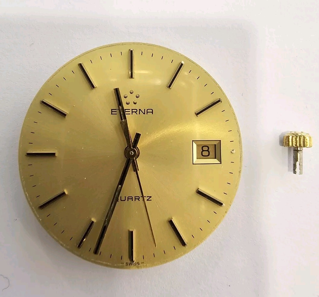 Eterna Manual Wind Movement Caliber 952111 RUNNING