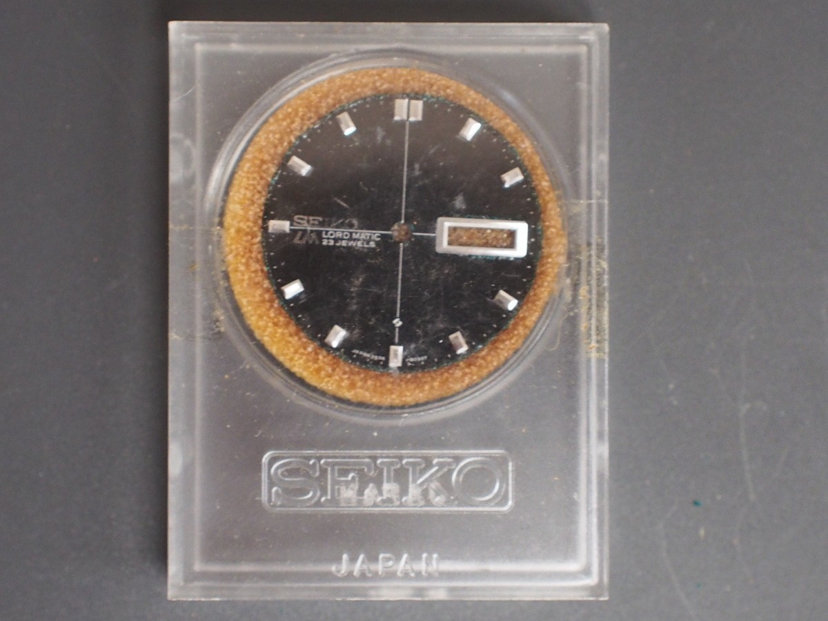 Seiko Genuine Dial Lord Matic 5506-8030T Wrist Watch Parts Vintage Used