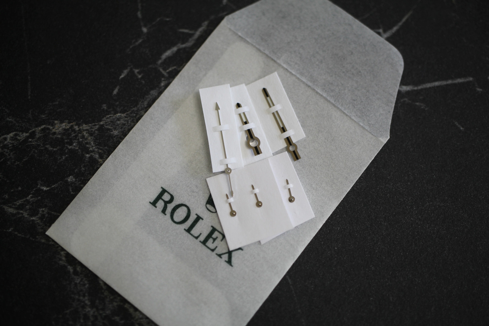 Rolex 410-706 Chronograph Daytona 116520|116500 Blue Chromalight Kit Hands Set